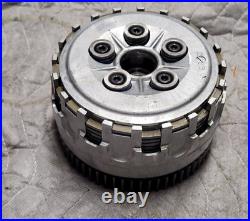 08-13 Ducati 848 Evo Clutch Basket Kit Set Complete Hub Oem Parts LOW MILES