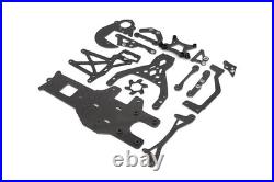 1/5 Rofun HPI Baja Complete 15-Piece Carbon Fiber Chassis Parts Kit