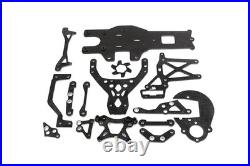 1/5 Rofun HPI Baja Complete 15-Piece Carbon Fiber Chassis Parts Kit