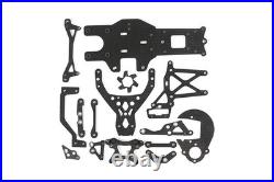 1/5 Rofun HPI Baja Complete 15-Piece Carbon Fiber Chassis Parts Kit