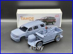 124 Chevrolet Tahoe 4th Gen 2015-2020 Complete Resin Model Kit With Clear Parts