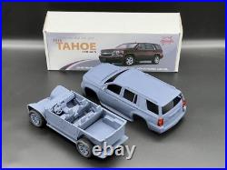 124 Chevrolet Tahoe 4th Gen 2015-2020 Complete Resin Model Kit With Clear Parts