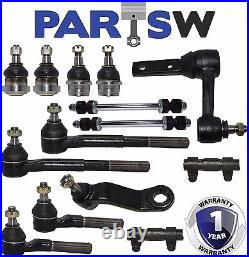 15-Piece Front Suspension Kit For 2000-2001 Dodge Ram 1500 – Control Arms & Ball Joints