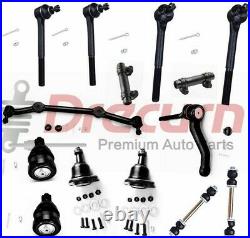 14Pcs Complete Front Suspension Kit for Chevrolet GMC S-10 Blazer Jimmy 2WD ONLY