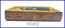 1959 Revell The Cat In The Hat Box & Extra Parts Only Hobby Kit Not Complete