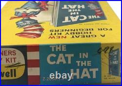 1959 Revell The Cat In The Hat Box & Extra Parts Only Hobby Kit Not Complete