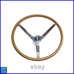 1965-66 Pontiac GTO LeMans Factory OEM Wood Steering Wheel Kit Complete