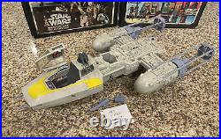 1983 Y-WING STAR WARS KENNER COMPLETE & WORKING WithREPRO PARTS KIT (Y-WING #1)