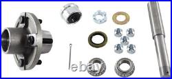 2-Pack BT8 Trailer Axle Kit Supports up to 2000 lbs with Complete Parts