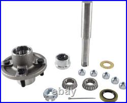 2-Pack BT8 Trailer Axle Kit Supports up to 2000 lbs with Complete Parts