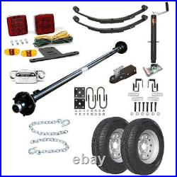 2000 lb TK Single Axle Trailer Parts Kit- 2K Capacity (Complete Original Series)