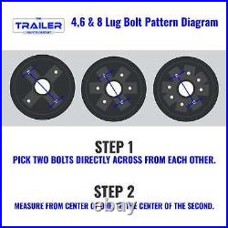 2000 lb TK Single Axle Trailer Parts Kit- 2K Capacity (Complete Original Series)