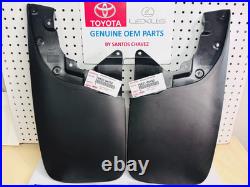 2005-2015 Tacoma Complete Front 4x4 Mud Guard Flap Kit GENUINE OEM PART