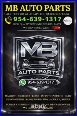 2014 2015 2016 BMW 5 SERIES 528i 535 RIGHT HEADLIGHT MODULE BALLAST KIT COMPLETE