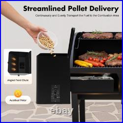 250W Electric Wood Pellet Smoker Grill Part Pellet Smoker Hopper Assembly Kit