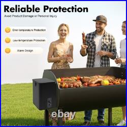 250W Electric Wood Pellet Smoker Grill Part Pellet Smoker Hopper Assembly Kit