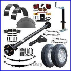 3500 lb TK Single Axle Trailer Parts Kit (Complete Original Series)