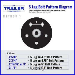 3500 lb TK Single Axle Trailer Parts Kit (Complete Original Series)