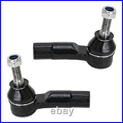 3pc Electronic Steering Rack Pinion Outer Tie Rods for 2014 2018 Jeep Cherokee