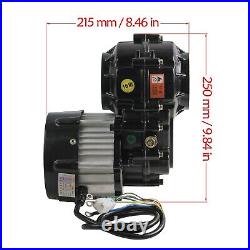 48V 1000W Electric Differential Motor Complete + 30 Rear Axle Kit + 6 Wheels