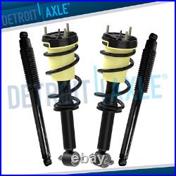 4WD Front Struts withCoil Spring Rear Shocks for Silverado Sierra 1500 LTD Limited