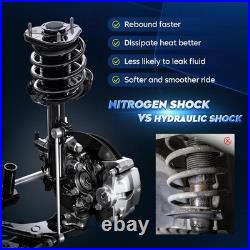 4X Front and Rear Shock Struts Assembly for 2007 2008 2009 Lexus ES350 3.5L V6