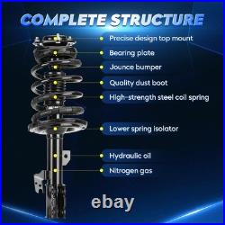 4pc Front +Rear Strut withCoil Spring Assembly for Lexus ES350 Toyota Avalon Camry