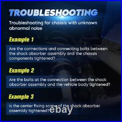 4pc Front +Rear Strut withCoil Spring Assembly for Lexus ES350 Toyota Avalon Camry