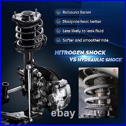 4x Front and Rear Shock Struts Assembly withCoil Spring for Toyota Camry 2007-2011