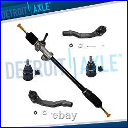 5pc Complete Manual Steering Rack & Pinion Tierod for 1988-1991 Honda Civic CRX