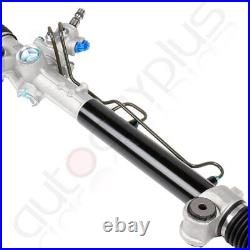 85+2 Complete Power Steering Rack Pinion + 2 New Outer Tie Rod Ends For Camry