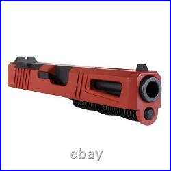 9mm Complete RMR Cut Assembled Pistol Slide for Glock 19 G19 Gen 1-3 Red Crimson