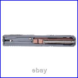 9mm Complete RMR Cut Assembled Pistol Slide for Glock 19 Gen 3 PVD Copper Barrel 9mm Complete RMR Cut Assembled Pistol Slide for Glock 19 Gen 3 PVD Copper Barrel