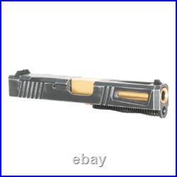 9mm Glock 19 G19 Gen 1-3 Compatible Complete Slide Space Worn Cerakote