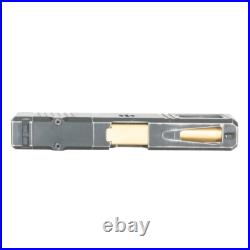 9mm Glock 19 G19 Gen 1-3 Compatible Complete Slide Space Worn Cerakote