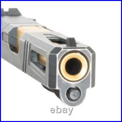 9mm Glock 19 G19 Gen 1-3 Compatible Complete Slide Space Worn Cerakote