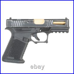 9mm Glock 19 G19 Gen 1-3 Compatible Complete Slide Space Worn Cerakote