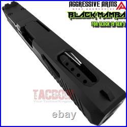 AGGRESSIVE ARMS BLACK MAMBA COMPLETE PORTED SLIDE BARREL For GLOCK 19 GEN 5