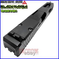 AGGRESSIVE ARMS BLACK MAMBA COMPLETE PORTED SLIDE BARREL For GLOCK 19 GEN 5