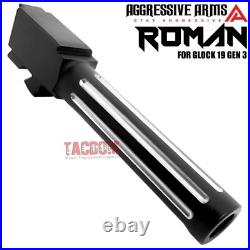 AGGRESSIVE ARMS COMPLETE SLIDE DEFENSE For GLOCK 19 GEN 3 FLUTED BARREL + PARTS