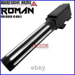 AGGRESSIVE ARMS COMPLETE SLIDE DEFENSE For GLOCK 19 GEN 3 FLUTED BARREL + PARTS