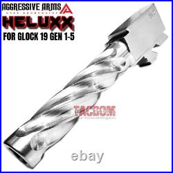 AGGRESSIVE ARMS COMPLETE SLIDE HELUXX For GLOCK 19 GEN 3 SPIRAL BARREL + PARTS