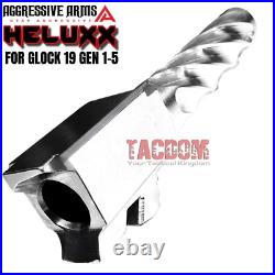 AGGRESSIVE ARMS COMPLETE SLIDE HELUXX For GLOCK 19 GEN 3 SPIRAL BARREL + PARTS