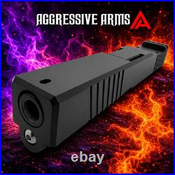 AGGRESSIVE ARMS COMPLETE SLIDE THE ANSWER For GLOCK 19 GEN 3 RMR CUT + BARREL