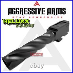 AGGRESSIVE ARMS COMPLETE SOLUTION FDE SLIDE For GLOCK 19 GEN 3 RMR SPIRAL BARREL