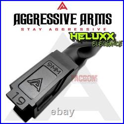AGGRESSIVE ARMS COMPLETE SOLUTION FDE SLIDE For GLOCK 19 GEN 3 RMR SPIRAL BARREL