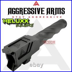 AGGRESSIVE ARMS COMPLETE SOLUTION FDE SLIDE For GLOCK 19 GEN 3 RMR SPIRAL BARREL
