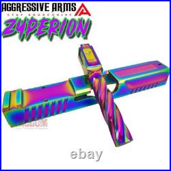 AGGRESSIVE ARMS ZYPERION RAINBOW COMPLETE SLIDE SPIRAL BARREL For GLOCK 19 GEN 3