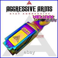 AGGRESSIVE ARMS ZYPERION RAINBOW COMPLETE SLIDE SPIRAL BARREL For GLOCK 19 GEN 3
