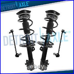 AWD Front Struts withCoil Spring Assembly Sway Bars Kit for 2008-2012 Nissan Rogue